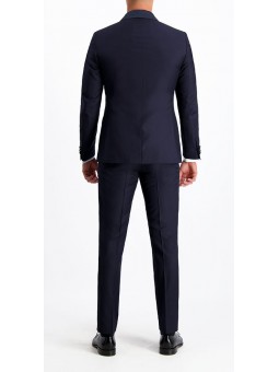 Tmavomodrý svadobný smoking