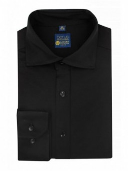 Čierna pletená košeľa