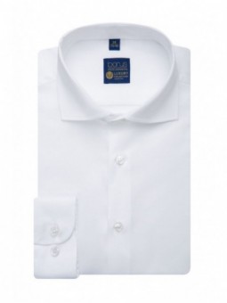 Biela košeľa s jednoduchým...