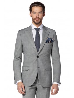 Pánsky oblek 51% vlna, sivý...